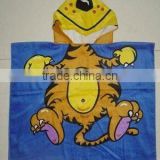 100% cotton printed Hooded towel