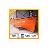 ABS Approved Orange Totally Enclosed Lifeboat Free Fall Lifeboat With Davit/Rescue Boat thumbnail-3