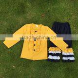 Hot Halloween Outfit Carter's Baby Clothing Wholesale Baby Girls Mustard Pie Clothing Sets Halloween Costume