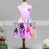 2016 Frozen Elsa Girl Party Dress , The New Children Dress Roses Frozen Elsa ANNA Dress Cartoon Pony BOLI Pony 27311 thumbnail-6