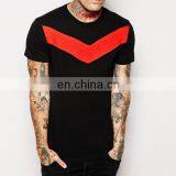 CHEFON Cut & Sew Chevron t Shirt Shopping Online thumbnail-1