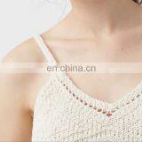 China Bulk Wholesale Clothing Ladies New Design Fashion Crochet Top thumbnail-4