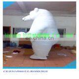 Wedding Mascot Inflatable Ice Bear Costume thumbnail-3