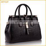 Fashional and good quality ladies leather handbags women clutch tote bag