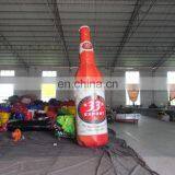 Custom inflatable wine bottle giant inflatable beer bottle for advertising