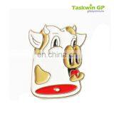 Custom Cheap Lapel Pins With Butterfly Clutch/Cartoon Pig Shape Funny Design Metal Pin thumbnail-2