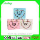 2015 250gsm Chrome Paper Bag With Heart Logo Pattern