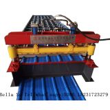 DX-1050 mm trapezoidal roofing sheet forming machine