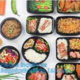 Factory Custom PET PP PS Plastic Salad Box Salad Bowl and Container Boxes,PET Disposable Transparent Eco-friendly Plasti