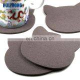 Hot Selling Love Shape Fabric Felt Tea Coaster thumbnail-3