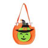 Felt Large Trick Or Treat Halloween GHOST Sweets Basket thumbnail-3