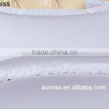 100% Egyption Cotton Plain White Hotel Bed Sheets thumbnail-2