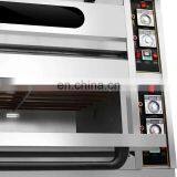 Oven With a Regular Commercial Two - Story Four Large - Scale Bread Electric Oven Cake and Pizza Double thumbnail-3