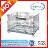 Warehouse Foldable Wire Mesh Cage for Sale
