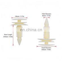 100PCS Car Front Door Trim Panel Retainer Clips Replaces OEM 10153057 Car Fasteners Clips thumbnail-1