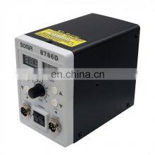 220V SONER-8786D 2 In 1 Dual Display SMD Hot Air Rework Soldering Station thumbnail-2