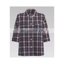 2022 LUXURY NEW Check 100% Cotton High Density Yarn Dyed Fabric for Shirt thumbnail-3
