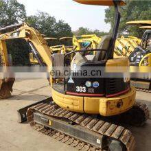 Used Cat 303cr Excavator , Mini Original Cat Excavator 302c 303c , Cat Digging Machine for Sale thumbnail-2
