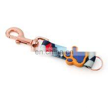 Top Sales Luxury Custom Blank Metal and Leather Car Keychain Key Holder for Men thumbnail-4