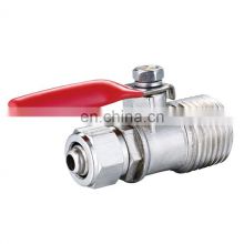 High Quality Brass Female Two Ways Hose Valve For Pex Pipe 1/2\
