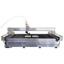 Hualong Machinery HLRC Series Italian Technology 5 Axis CNC Waterjet Cutting System Water Jet Tile Cutter thumbnail-2