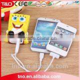 Wholesale Cartoon SpongeBob Power Bank 2600mah thumbnail-3