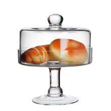 Tall Glass Dome Wholesale Glass Cake Stand thumbnail-1