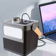 Wireless Outdoor Multifunction Digital Display Speakers Flashlight Power Bank Speaker thumbnail-6