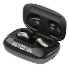 Q20 TWS Bone Conduction Touch Control Wireless Earbuds Mini Blue Tooth 5.0 Music Sport Handsfree Earphone With Microphone thumbnail-1