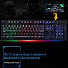 Amazons 2023 Hot G20 Wired Keyboard Mechanical Gaming Waterproof Portable Keyboard thumbnail-5