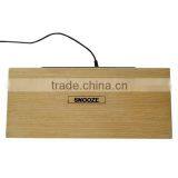 Office Digital LED Wood Clock With Calendar thumbnail-3