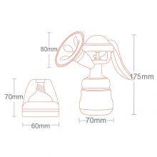 Breast Pump Manual Suction Large Silica Gel Breast Milk Baby Feeding thumbnail-3