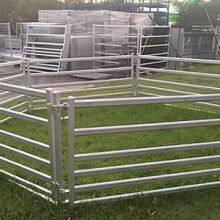 Australia Cheap Cattle Farm Fence Galvanized Iron Rails Welded Cattle Equipment thumbnail-3