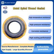 High-Pressure Flange Pipe Joint Sealing Gasket With Inner and Outer Positioning Rings, Metal Graphite Spiral Wound Gasket thumbnail-1