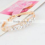 Wedding Jewelry Stainless Steel Love Heart Bangles Bracelet For Wife thumbnail-3