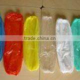 Yellow Red White Blue Green Plastic PE Oversleeve Sleeve Covers 16" 18" Room Cleaning Food Industry thumbnail-1