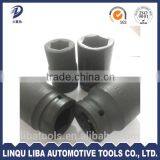 SAE Factory Forged Carbon Steel Mirror Chrome Plated Impact Socket