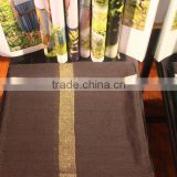 Fashionable voile gold thread square scarf indian scarf