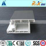 European 60mm Series Multiple Holes Plastic Profiles With Color Co-extruded Quality Choice