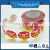 Cosmetic Double Layer Peel off Label,removable Peel and Stick Label