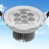 RoHS Silver 7w Aluminum Led Ceiling Lamp Cover
