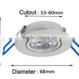 LED Downlight / Ceiling Light7w Aluminium Alloy Recessed thumbnail-1