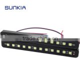 2015 New products long life 12 smd Universal led drl fog light car accessories