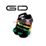 New Arrival Bamboo Heel Color Matching Wedge Shoes Women thumbnail-5