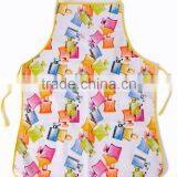 PVC with non-woven Apron/ easy clean & waterproof home kitchen apron