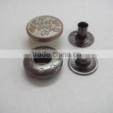 15mm Embossed Cute Washable Snap Button thumbnail-4