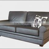 Luxury pure white leather high quality sofa brands Yuqi corner sofa wooden sofa design catalogue 9046