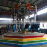 2014 Popular Amusement Park Spiral Jet Rides,airbone Shoot Rides