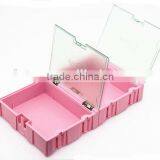 Semi-transparent Cover Component Storage Box / Small Parts Storage Cabinet L00007