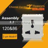 3 Pin Mutil Function Modular for Socket